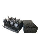 Roland UV Bulk Ink System-4 Bottles(1.5L), 8 Cartridges(CMYK)