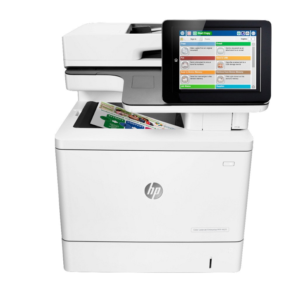 HP Color LaserJet Enterprise M577f All-In-One Laser Printer
